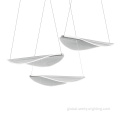 Minimalist Ceiling Light Leaf Shape Acrylic Light Guide LED Pendant Light Factory